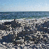Des châteaux de sable.