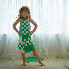 Une petite fille de 4 ans con