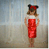 Une petite fille de 4 ans con