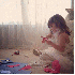 Une petite fille de 4 ans con
