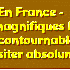 De magnifiques lieux à visite