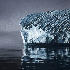 Elle peint les glaciers du bou