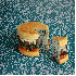 Des burgers  complètement fou