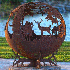 Jolies sculptures en ferraille