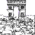 L'Arc de Triomphe.