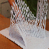 Sculptures en papier.