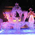 Sculptures de glace .