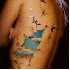 Tatouages qui créent des illu