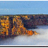 Une brume épaisse recouvrant 