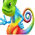 Le caméléon ne laisse aucune