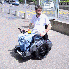 Un ingénieux fauteuil roulant