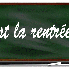 Bon courage c'est la rentrée 