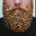 Décorer sa barbe à Noël .