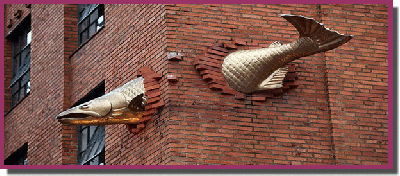 1-« La sculpture saumon », Portland, Oregon, USA