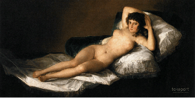 La Maja nue », Francisco Goya, 1797-1800