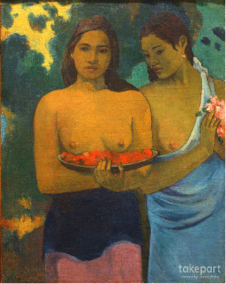 Deux Tahitiennes », Paul Gauguin, 1899