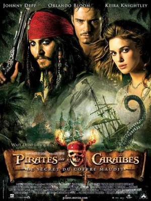 orlando et keira a l’affiche de "pirates des caraibes 3
