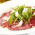 Carpaccio de boeuf aux copeaux