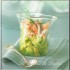 Tartare d'avocat et crabe, vin