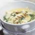 Nage de poulet au gingembre et au lait d