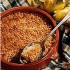 Crumble aux coings et aux noix
