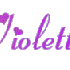 LE PRENOM  VIOLETTE EN NUMEROL