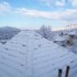 Snow over Sarajevo and muslim 