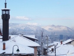 Snowy morning in sarajevo (Vratnik district)