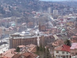 the ancient library seen from vratnik district