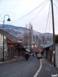 Climbing Kovaci street