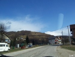 sur la route partant de Fojnica