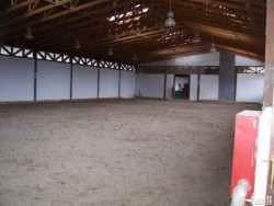 the covered arena