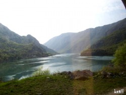 Hydraulic dam on the Neretva river