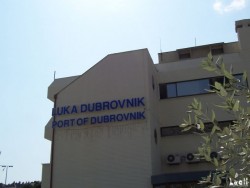 The new port of Dubrovnik