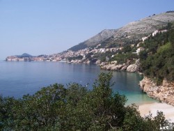 And again the same view, from above the little pretty beach