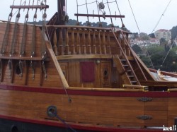 Boat in the new port