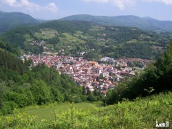 Panorama over Fojnica
