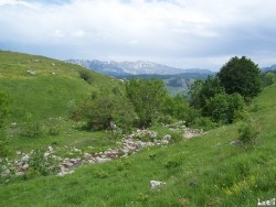 Landscape in Bjelasnica moutain