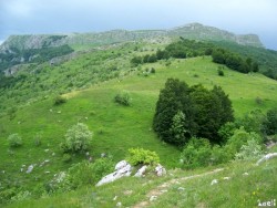 Landscape in Bjelasnica moutain