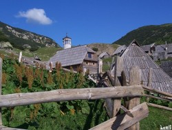The wooden mosquee in Prokos village
