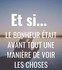 LE CHEMIN DU BONHEUR