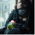 femme pensive