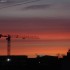 Levé du soleil proche de la D