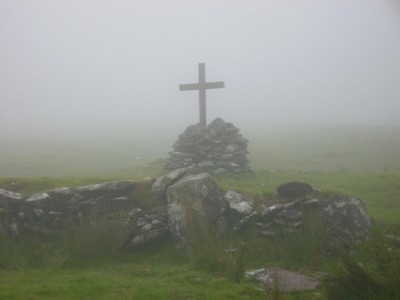 Une des croix sur le mont Brandon