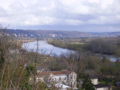 La Seine vue de la Roche-Guyon