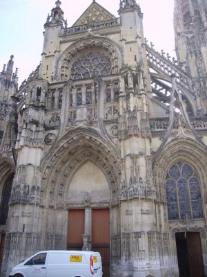 Eglise gothique de Caudebec en Caux