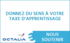 Moi, ma taxe d'apprentissage, je la donn