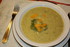SOUPE AUX BROCOLIS ET AU CHEDD