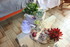 FLEURS ET DECO DE TABLE POUR N