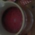 Essai de smoothie à la groseille